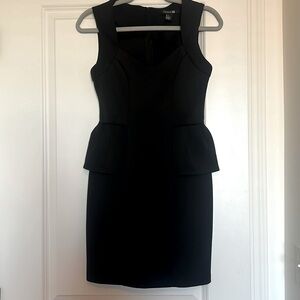 Forever 21 Black Peplum Dress